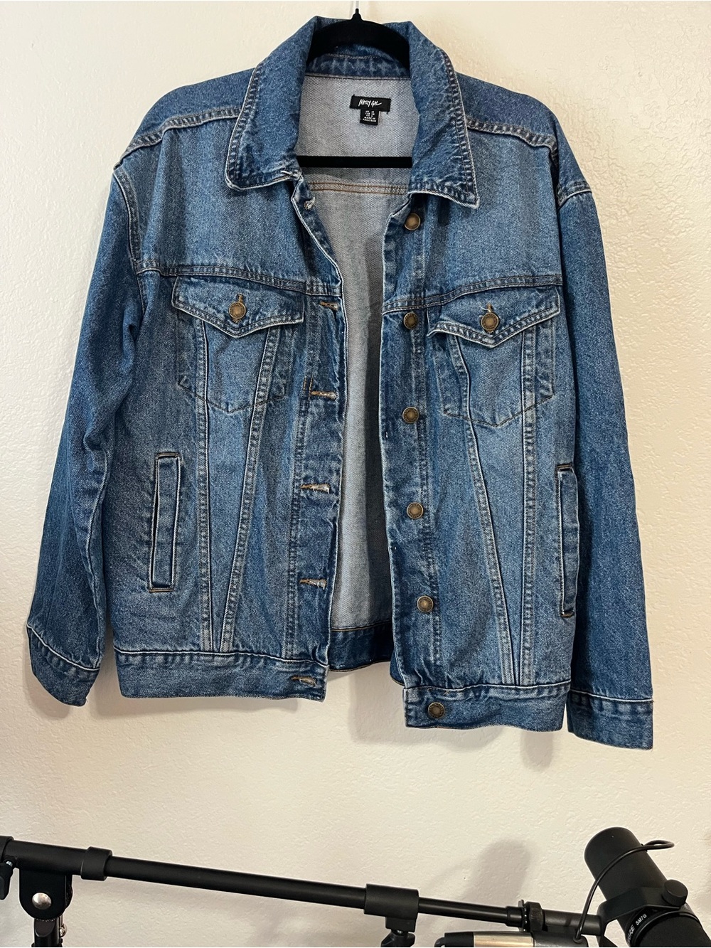 Nasty Gal Blue Denim Jacket